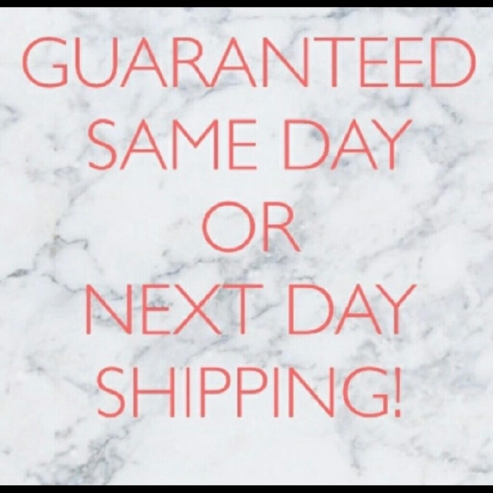 Guaranteed Same day except for Sundays & Holidays!